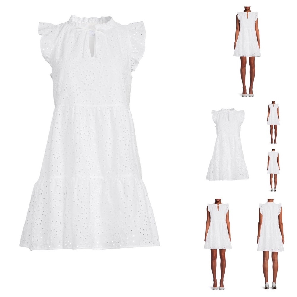 White Eyelet Dress